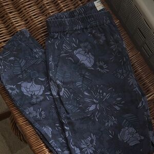 Floral Patterned Pants